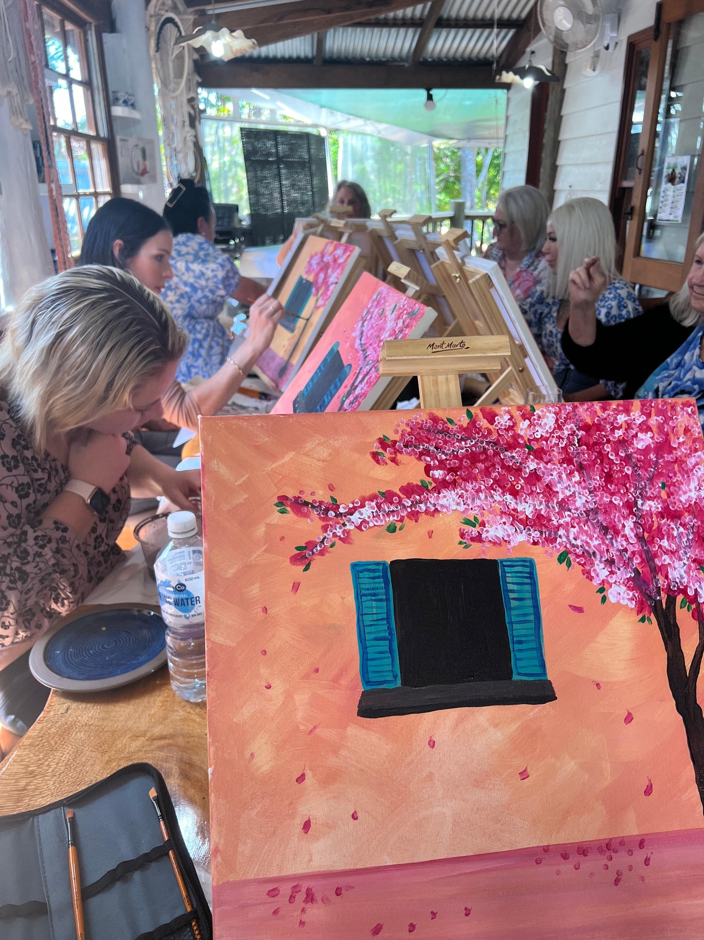Public Class: Cherry Blossom Painting