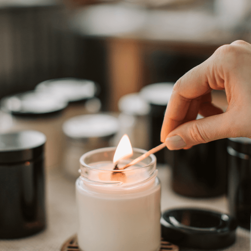 Private Class: Soy Candle Making Crystals & Botanicals