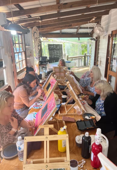 Painting Class: Sunflowers