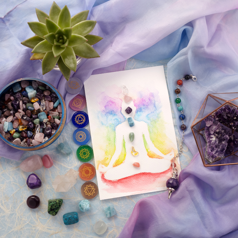 Couples Crystals and Botanicals Candle Class