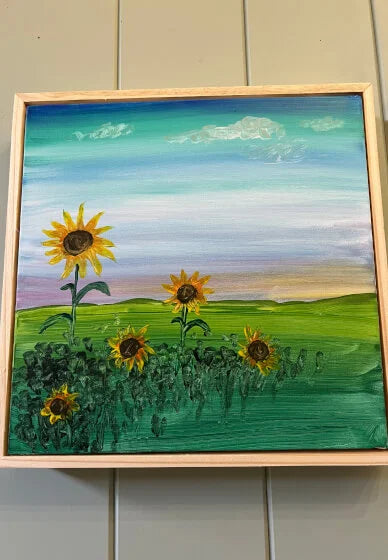 Painting Class: Sunflowers
