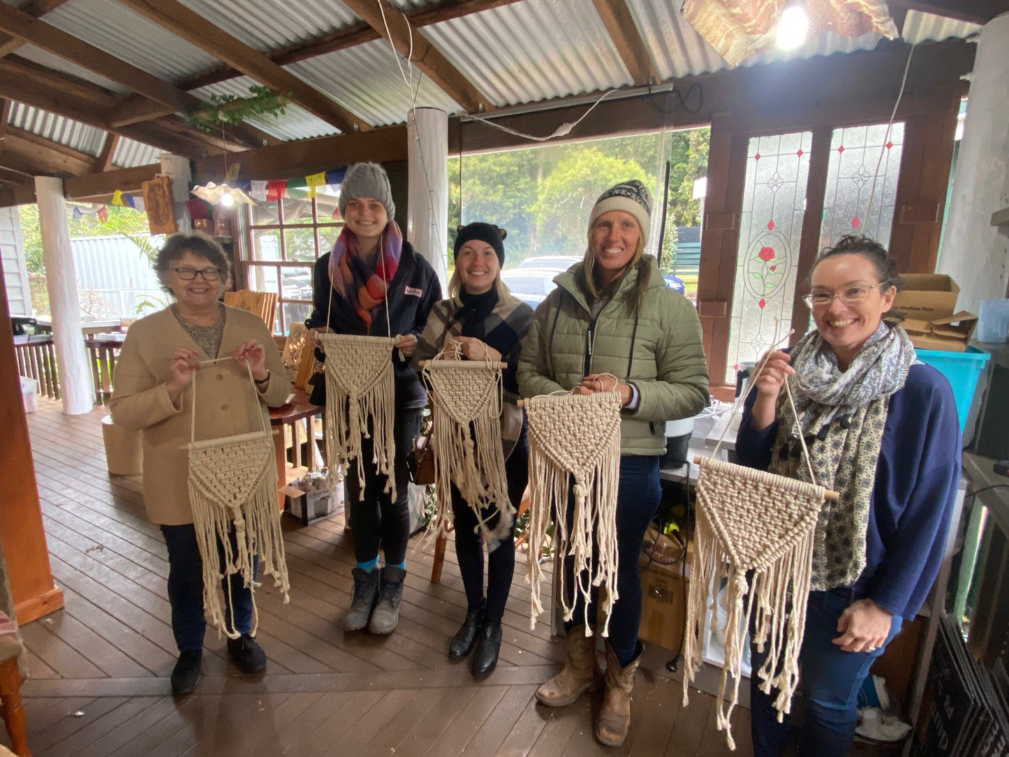 Macrame Tapestry & Sip Workshop
